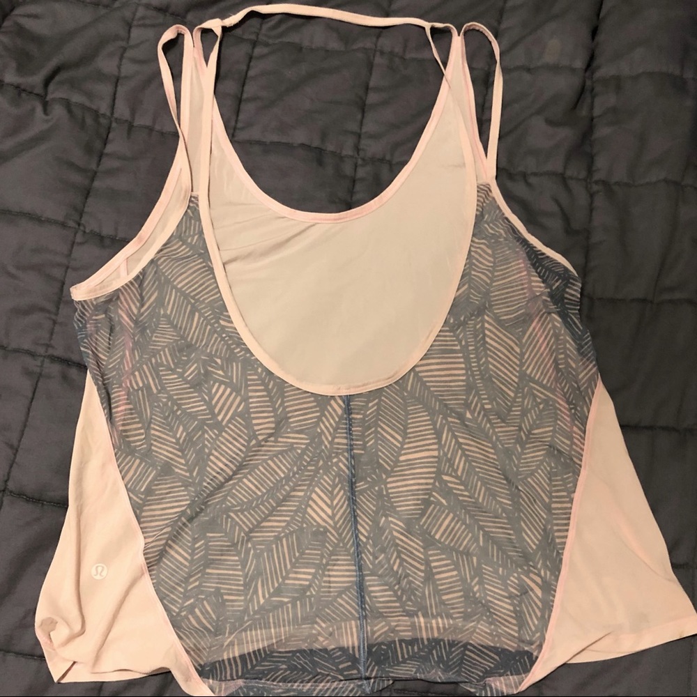 Lululemon Cool To Street Mesh Backless Tank